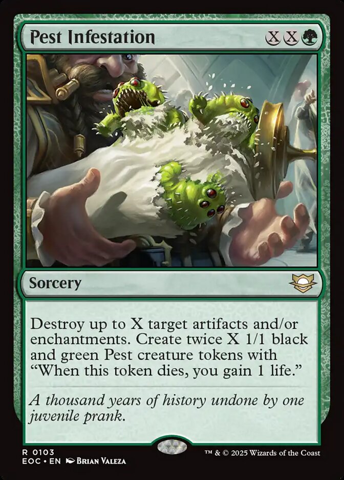 Pest Infestation, Edge of Eternities Commander · 0103