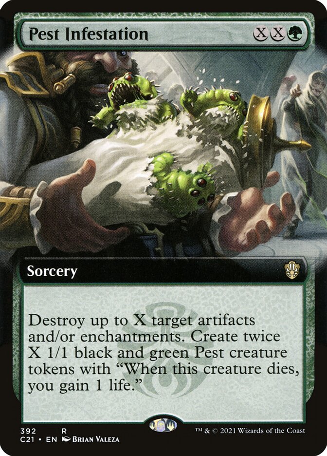Pest Infestation, Commander 2021 · 392