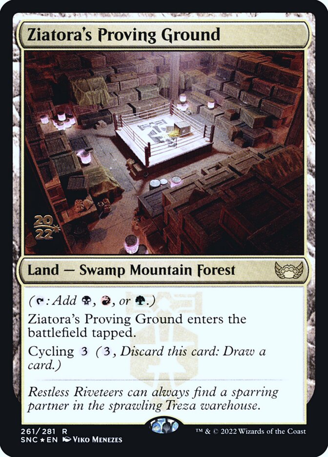 Ziatora's Proving Ground, Streets of New Capenna Promos · 261/281
