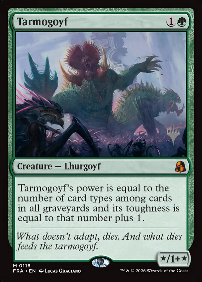 Tarmogoyf, Reality Fracture Promos · 0116