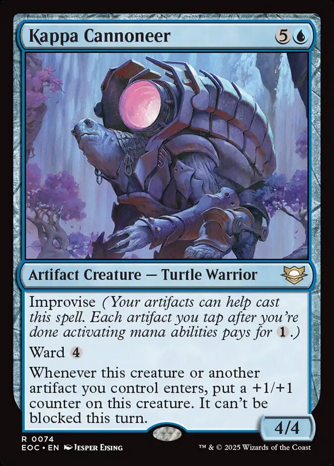 Kappa Cannoneer, Edge of Eternities Commander · 0074