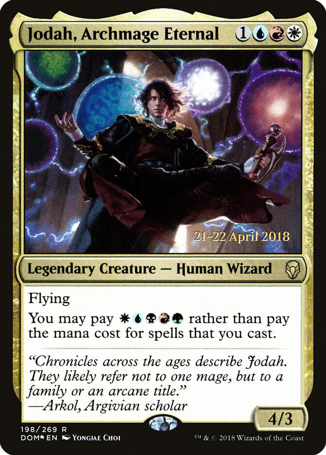 Jodah, Archmage Eternal, Dominaria Promos · 198/269