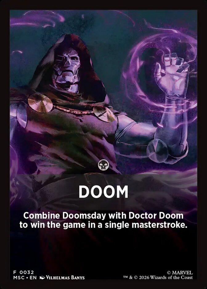 DOOM, Marvel Super Heroes Jumpstart Front Cards · 0032