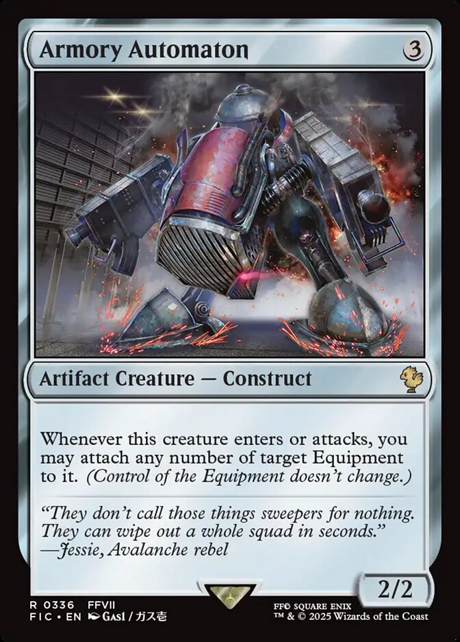 Armory Automaton, Final Fantasy Commander · 0336