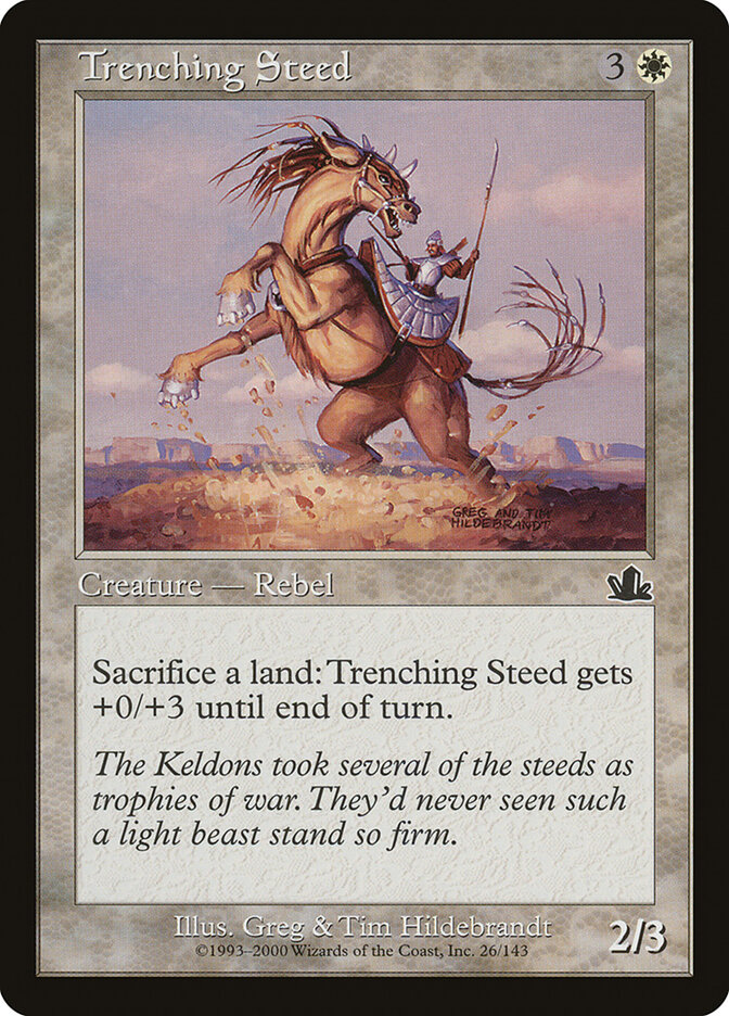 Trenching Steed, Prophecy · 26/143