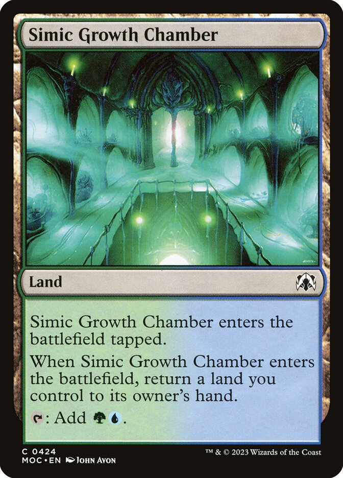 Simic Growth Chamber, March of the Machine Commander · 0424