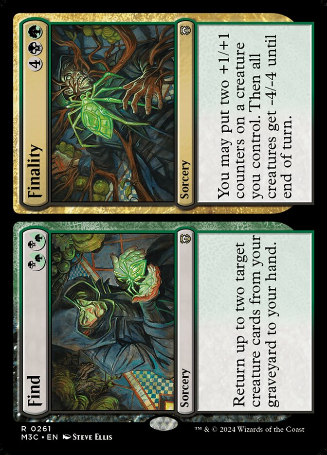 Find // Finality, Modern Horizons 3 Commander · 0261