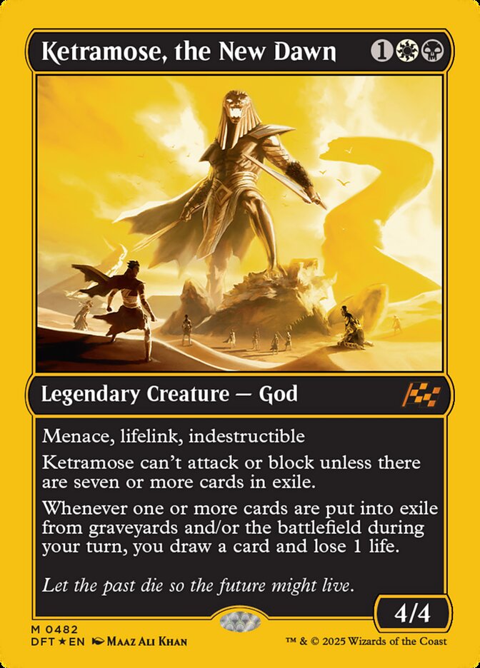 Ketramose, the New Dawn, Aetherdrift · 0482