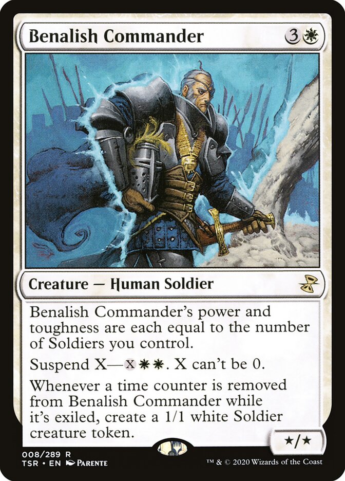 Benalish Commander, Time Spiral Remastered · 008/289