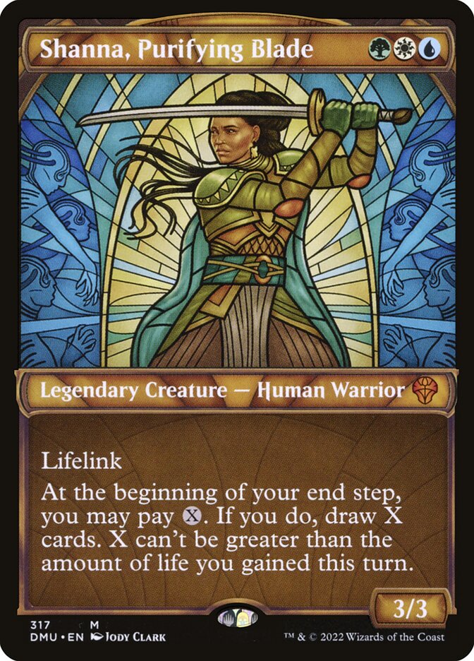 Shanna, Purifying Blade, Dominaria United · 317