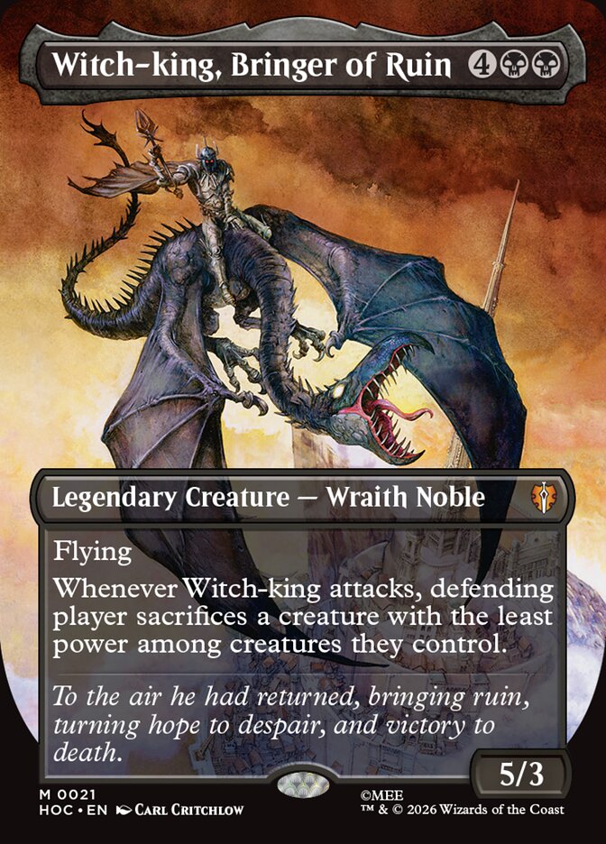 Witch-king, Bringer of Ruin, The Hobbit Eternal · 0021