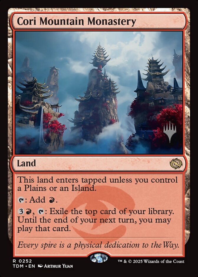 Cori Mountain Monastery, Tarkir: Dragonstorm Promos · 0252