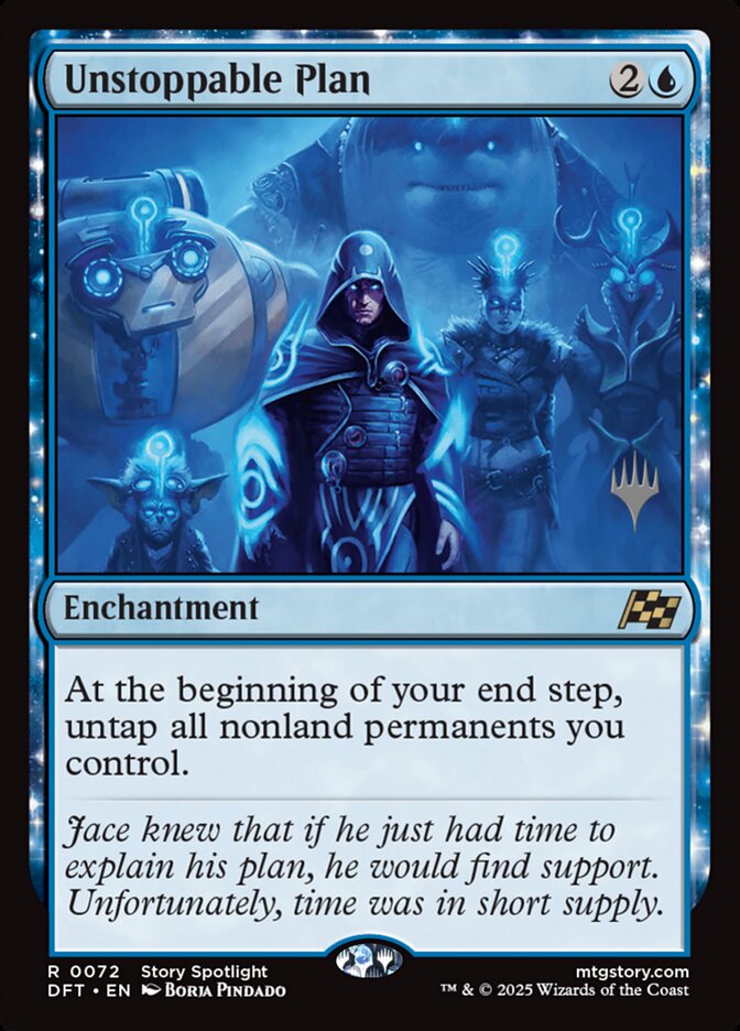 Unstoppable Plan, Aetherdrift Promos · 0072