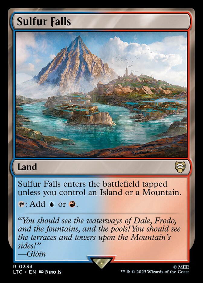 Sulfur Falls, Tales of Middle-earth Commander · 0333