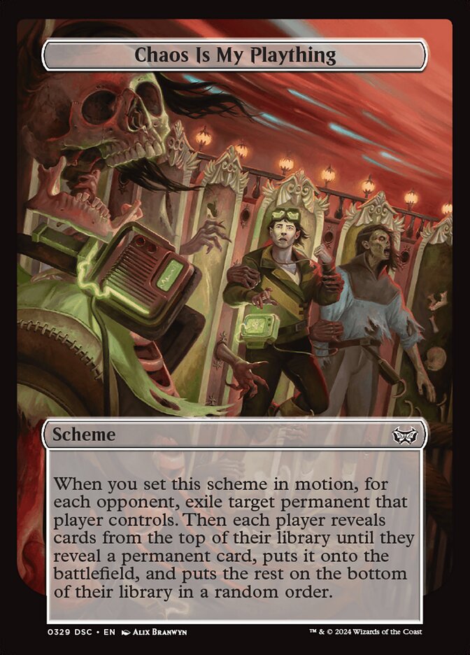 Chaos Is My Plaything, Duskmourn: House of Horror Commander · 0329