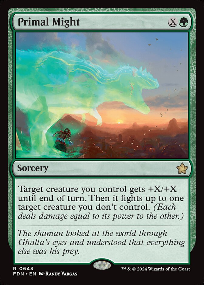 Primal Might, Foundations · 0643