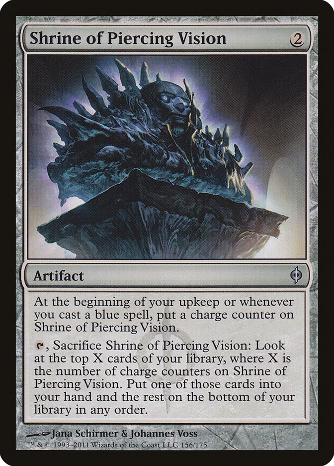 Shrine of Piercing Vision, New Phyrexia · 156/175