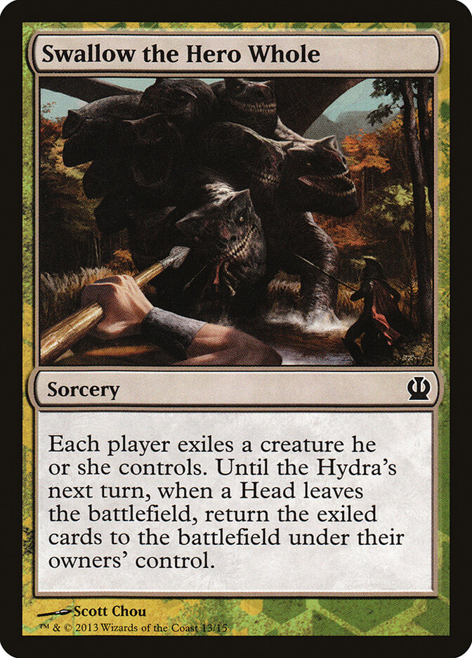 Swallow the Hero Whole, Face the Hydra · 13/15