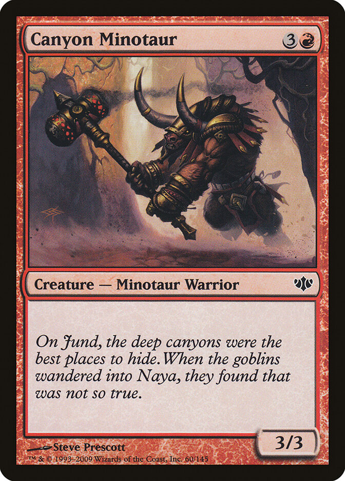 Canyon Minotaur, Conflux · 60/145