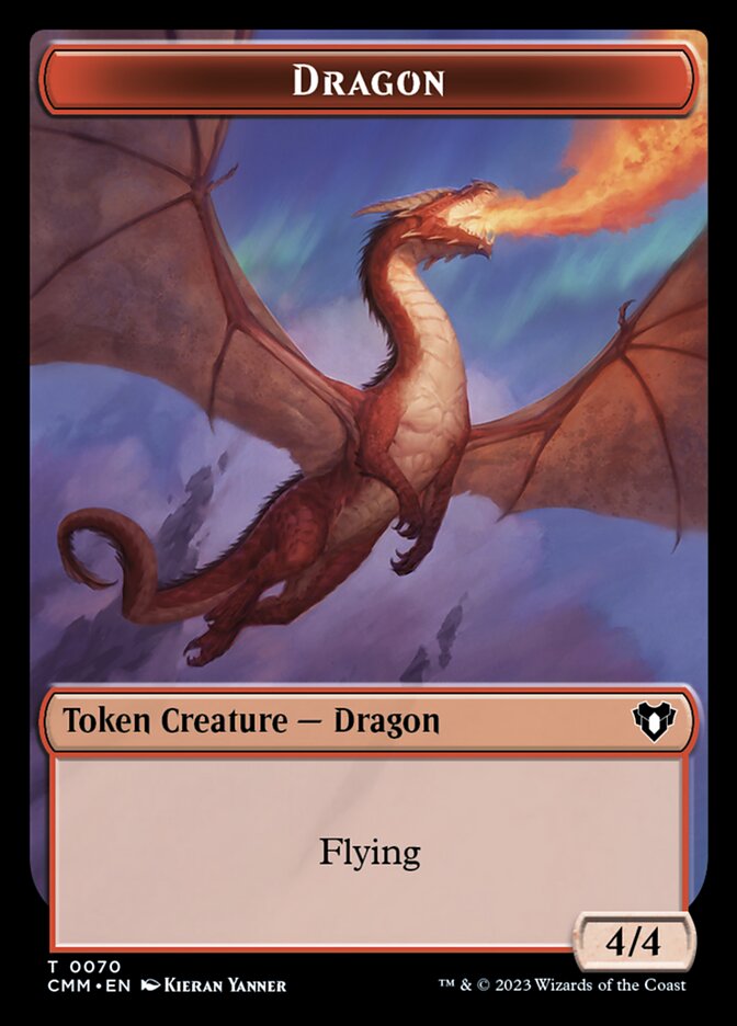 Dragon, Commander Masters Tokens · 0070