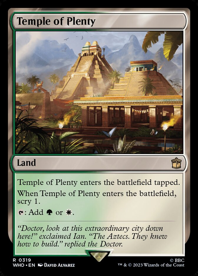 Temple of Plenty, Doctor Who · 0319
