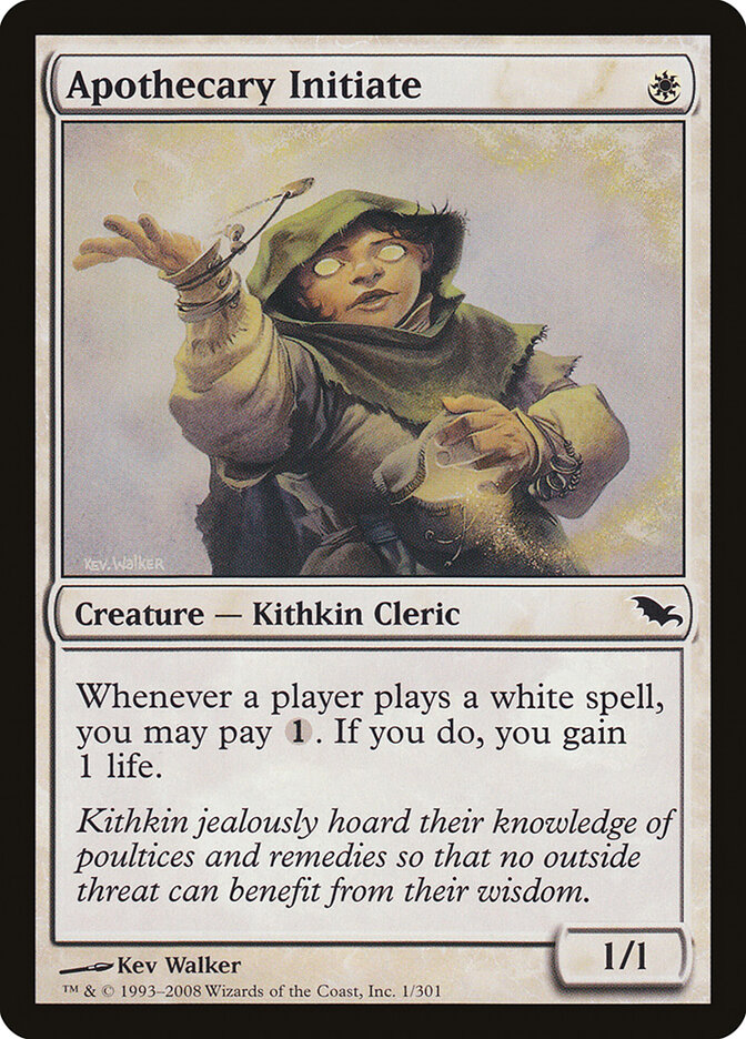 Apothecary Initiate, Shadowmoor · 1/301