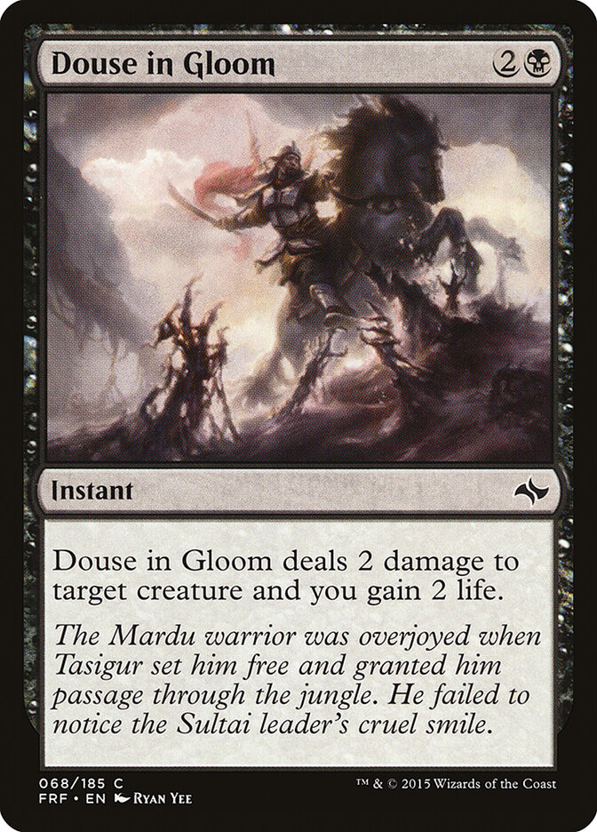 Douse in Gloom, Fate Reforged · 068/185