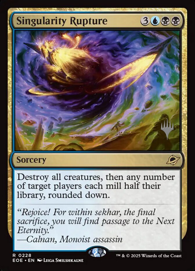 Singularity Rupture, Edge of Eternities Promos · 0228