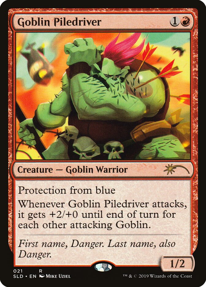 Goblin Piledriver, Secret Lair Drop · 021