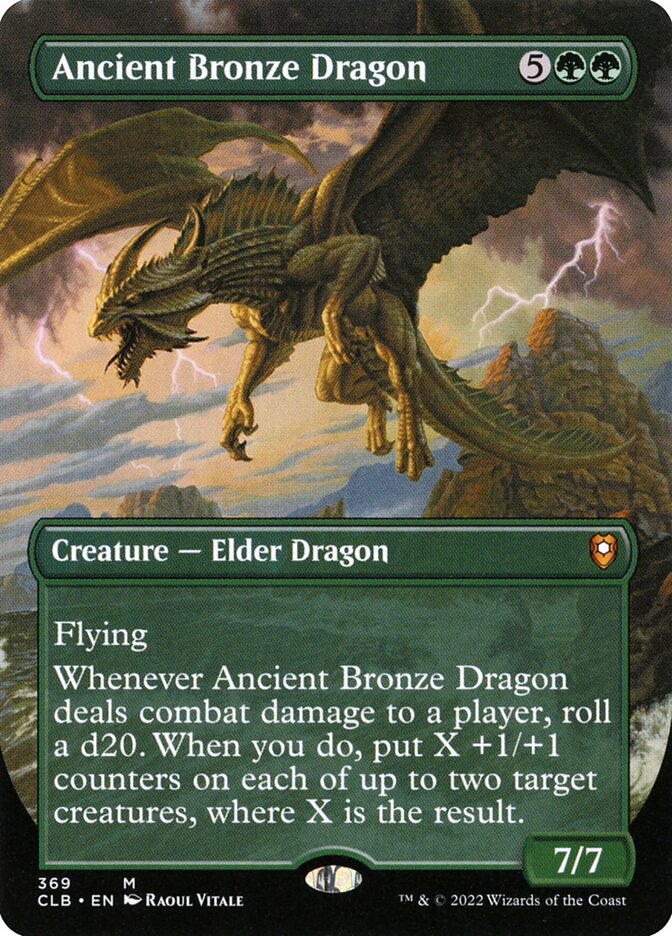 Ancient Bronze Dragon, Commander Legends: Battle for Baldur's Gate · 369