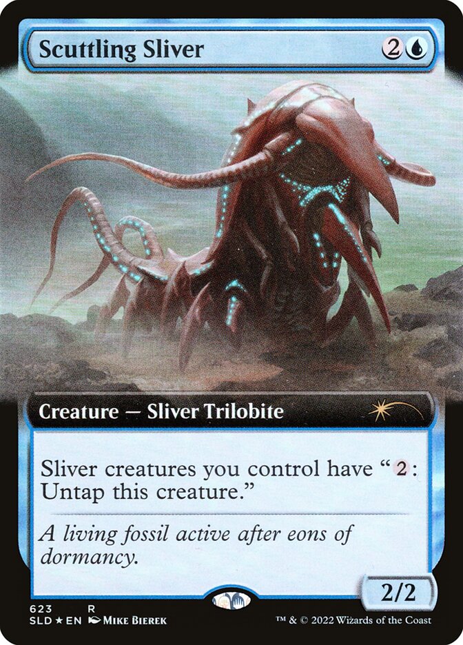 Scuttling Sliver, Secret Lair Drop · 623