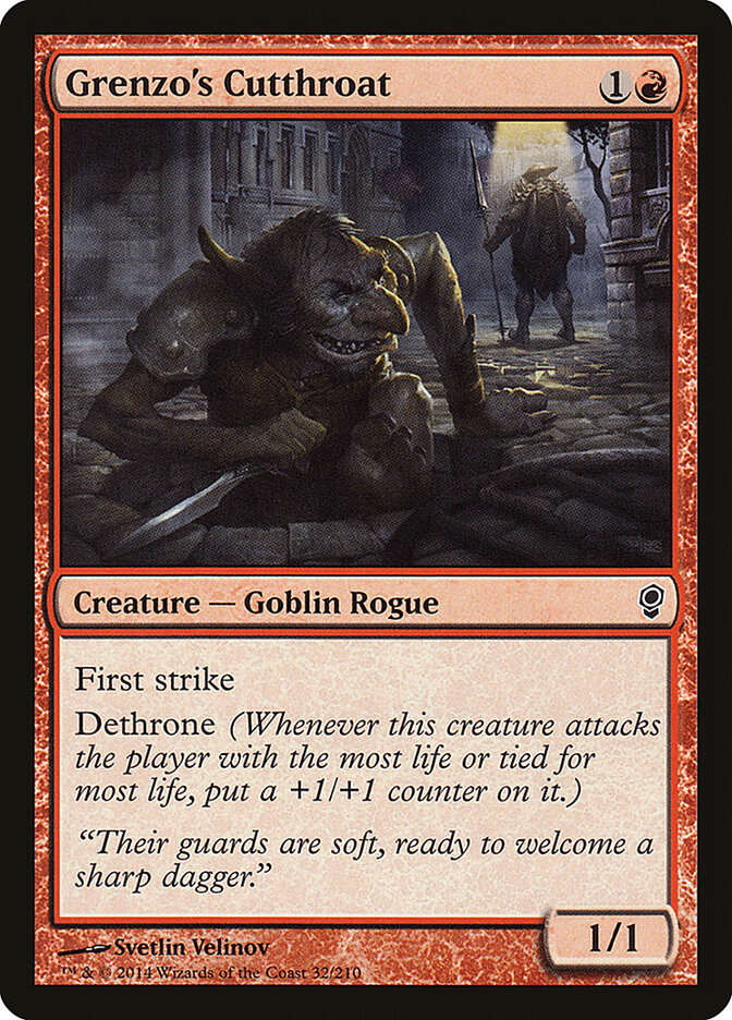 Grenzo's Cutthroat, Conspiracy · 32/210