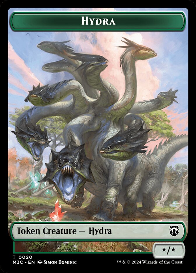 Hydra, Modern Horizons 3 Commander Tokens · 0020