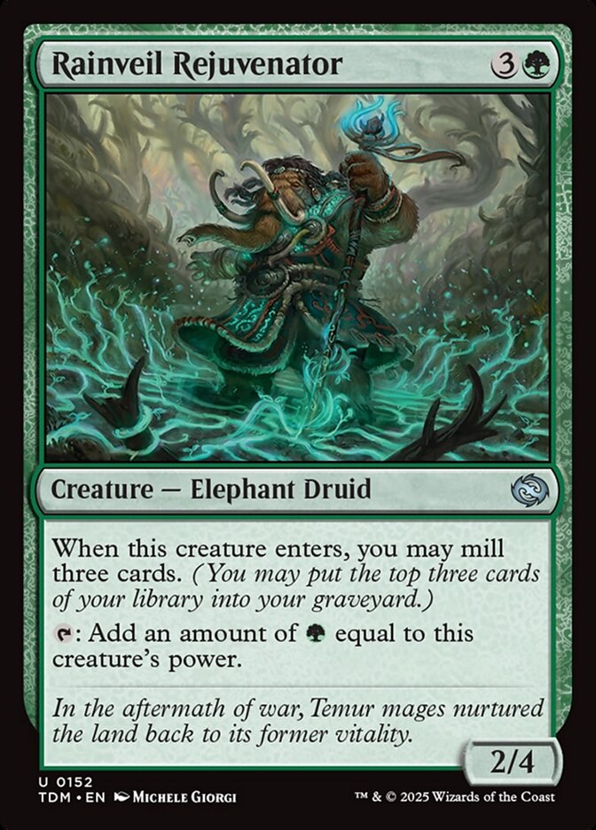 Rainveil Rejuvenator, Tarkir: Dragonstorm · 0152