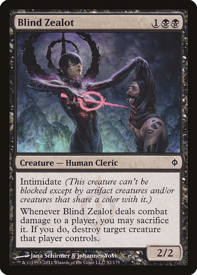 Blind Zealot, New Phyrexia · 52/175
