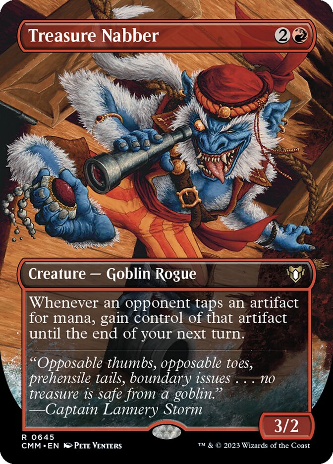 Treasure Nabber, Commander Masters · 0645