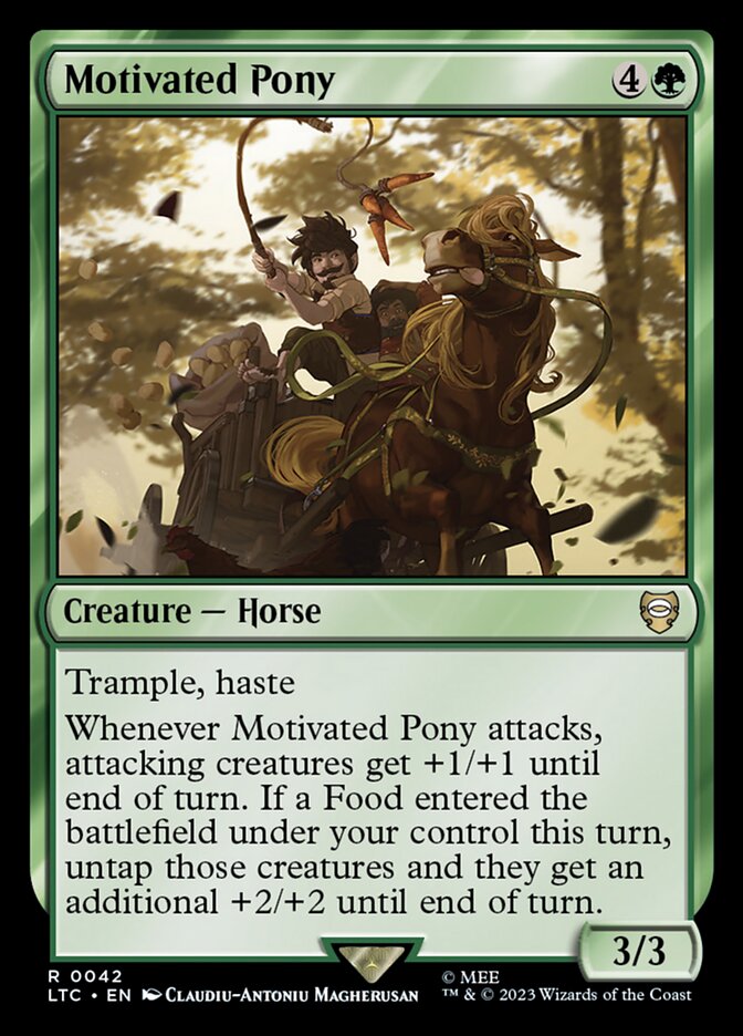 Motivated Pony, Tales of Middle-earth Commander · 0042
