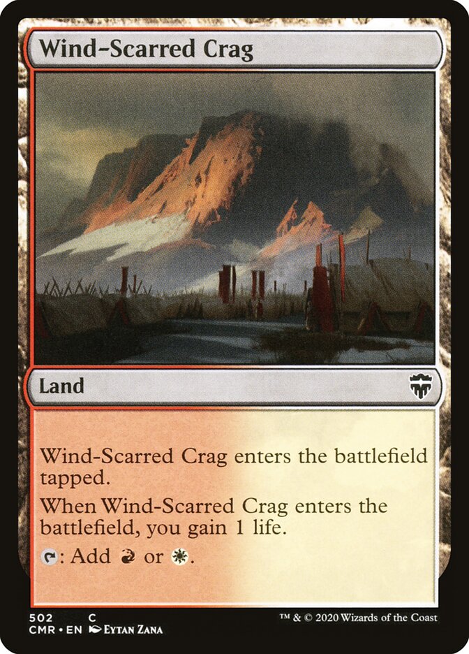 Wind-Scarred Crag, Commander Legends · 502