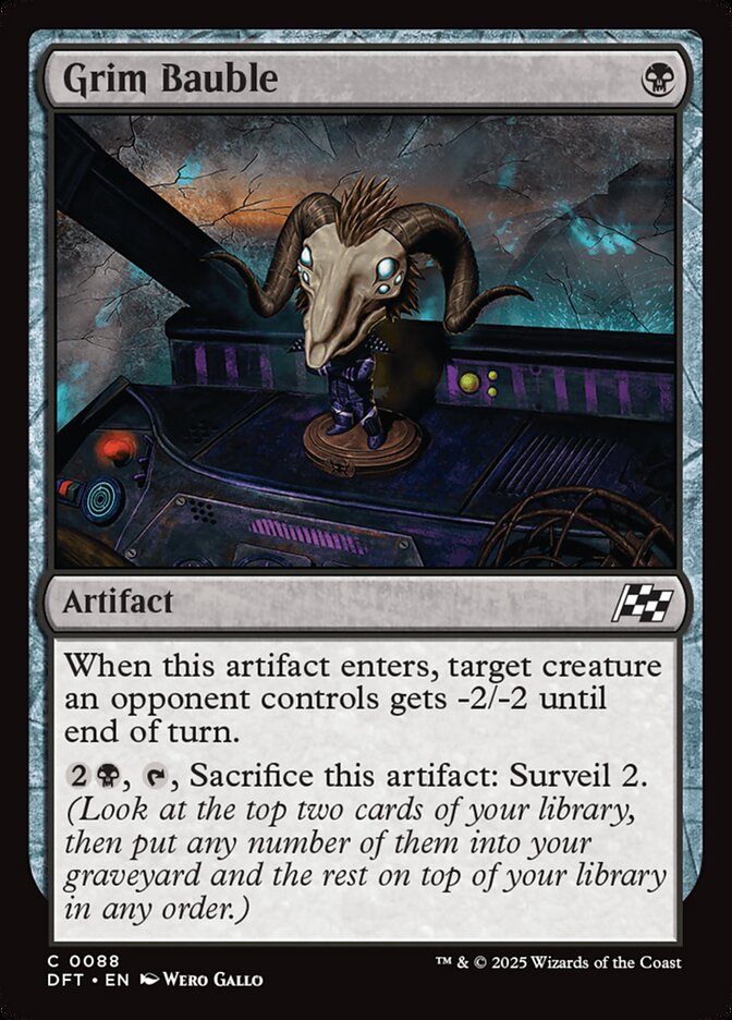 Grim Bauble, Aetherdrift · 0088