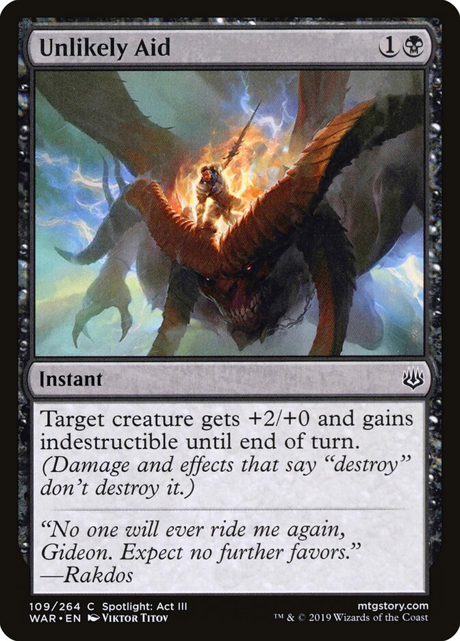 Unlikely Aid, War of the Spark · 109/264