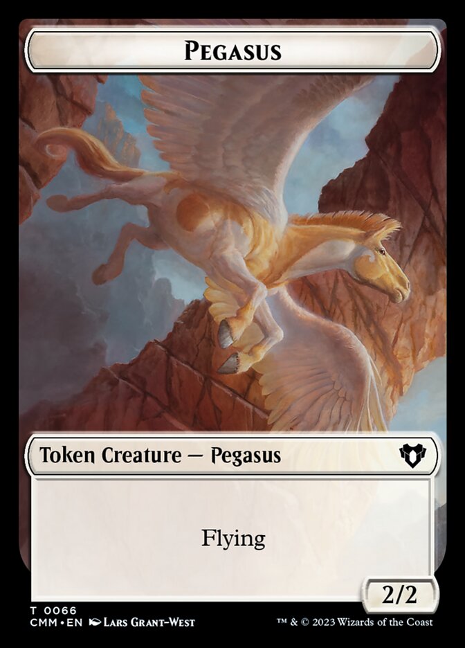 Pegasus, Commander Masters Tokens · 0066