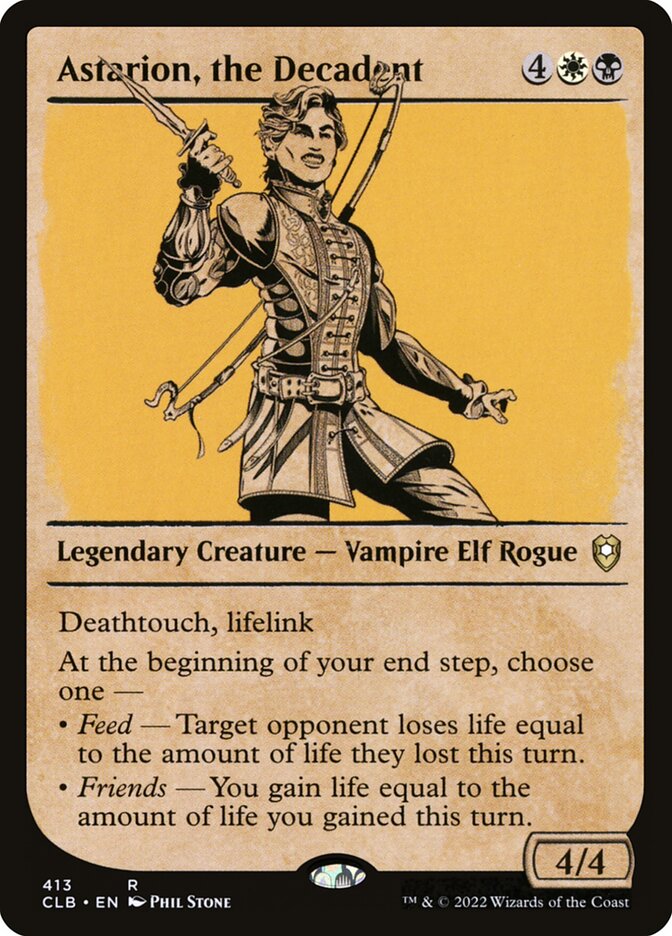 Astarion, the Decadent, Commander Legends: Battle for Baldur's Gate · 413