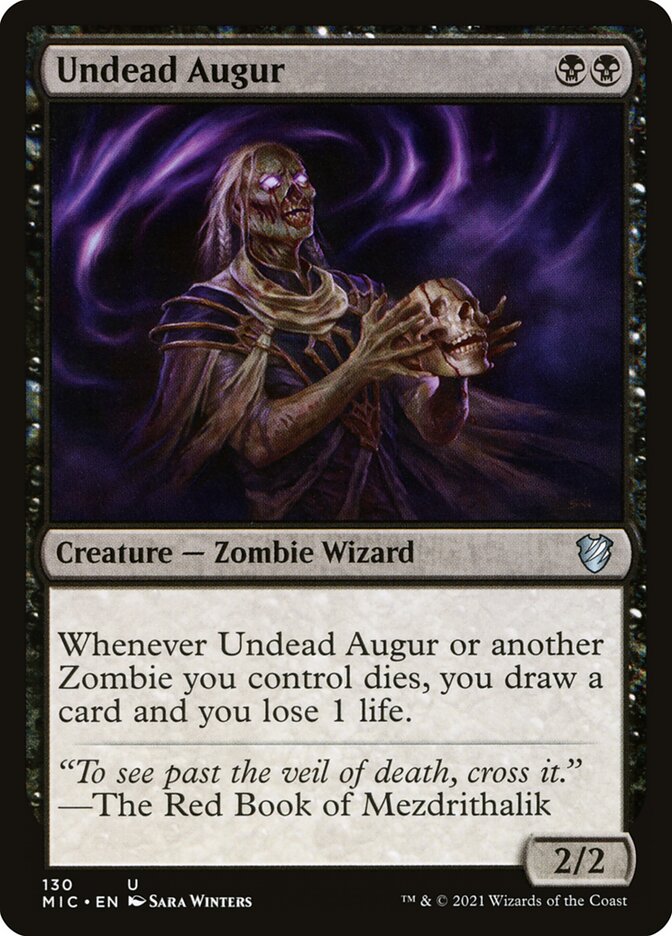 Undead Augur, Midnight Hunt Commander · 130