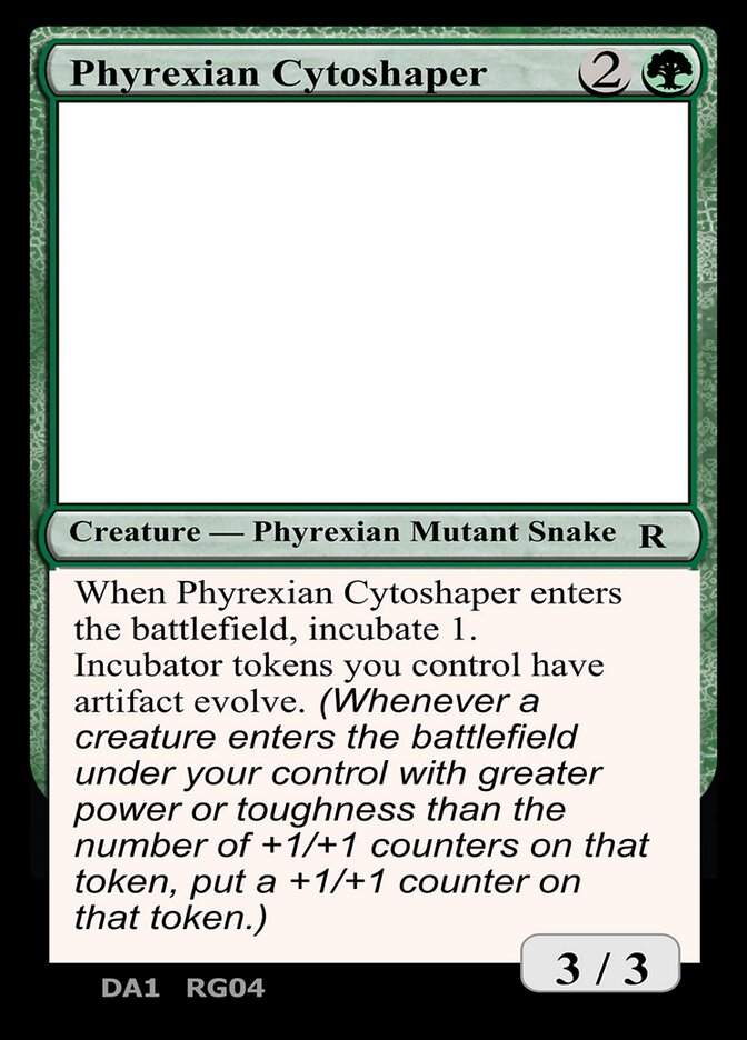 Phyrexian Cytoshaper, Unknown Event · rg04