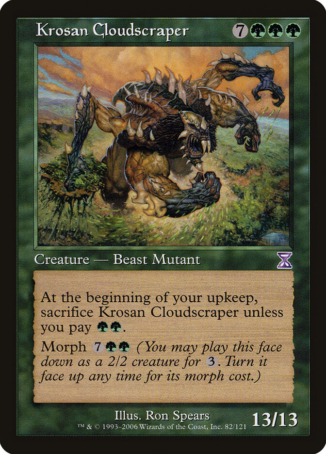 Krosan Cloudscraper, Time Spiral Timeshifted · 82/121