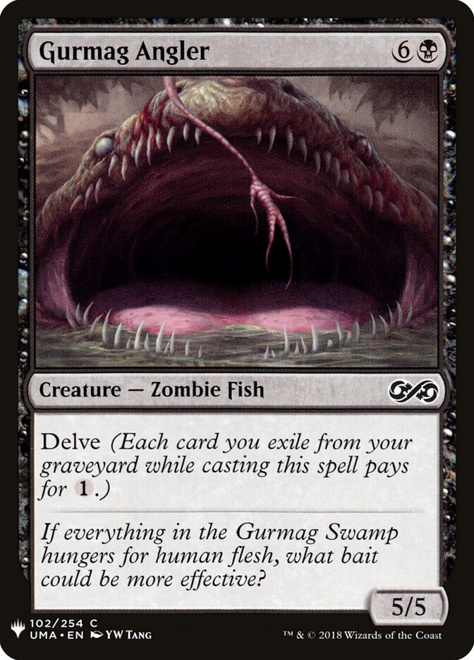 Gurmag Angler, The List · uma-102