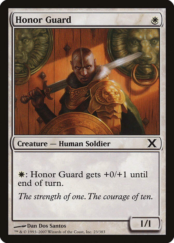 Honor Guard, Tenth Edition · 23/383