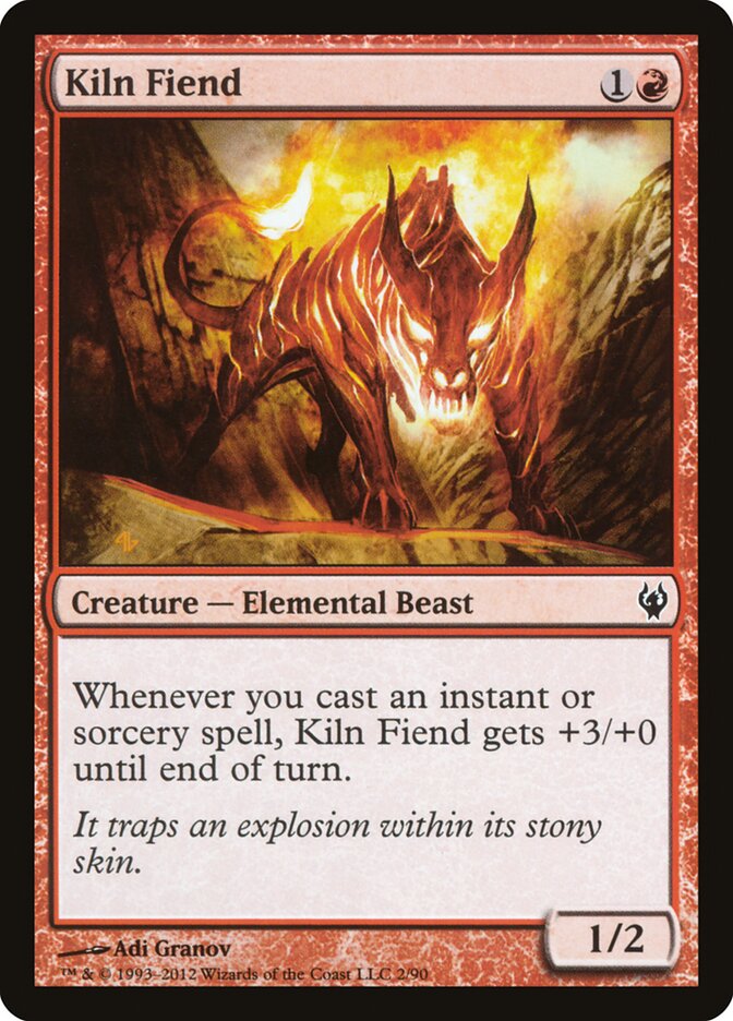 Kiln Fiend, Duel Decks: Izzet vs. Golgari · 2/90