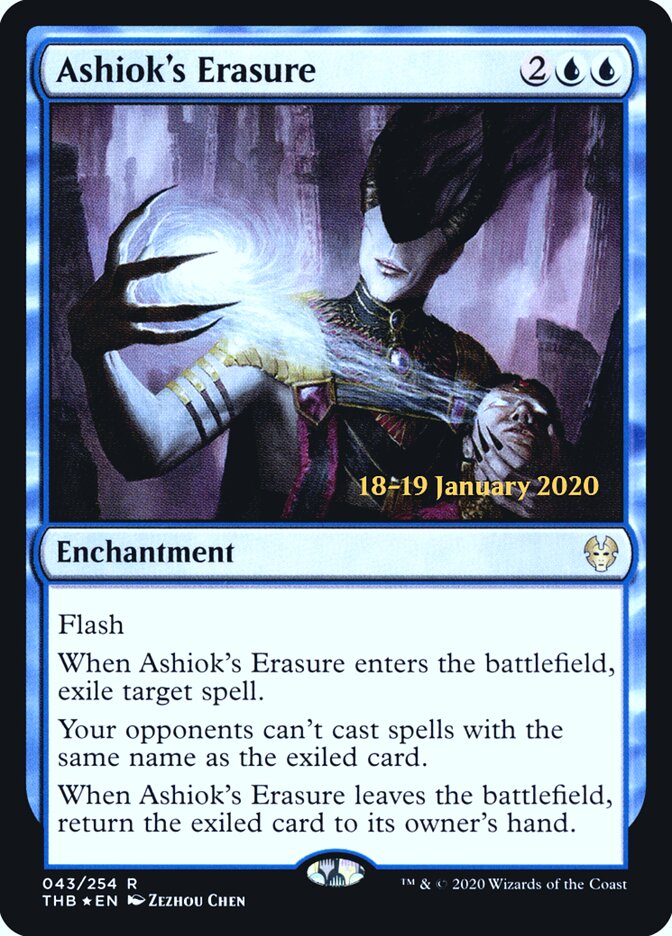 Ashiok's Erasure, Theros Beyond Death Promos · 043/254