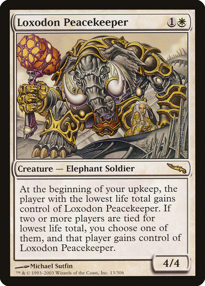 Loxodon Peacekeeper, Mirrodin · 13/306